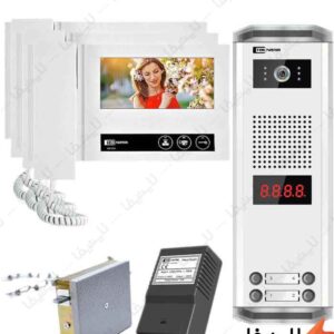 پکیج-کامل-آیفون-تصویری-3-واحدی-تکنما-VDP-D70@LIGHTIFA.jpg
