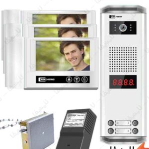 پکیج-کامل-آیفون-تصویری-3-واحدی-تکنما-VDP-D70M@LIGHTIFA.jpg