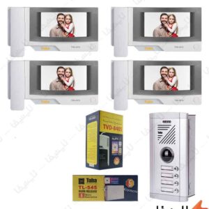 پکیج-کامل-آیفون-تصویری-4-واحدی-تابا-TVD-3070@LIGHTIFA.jpg