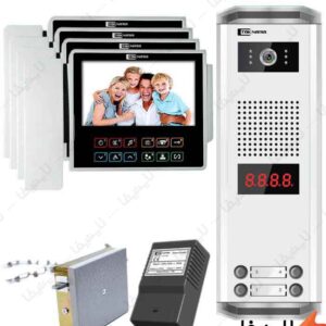 پکیج-کامل-آیفون-تصویری-4-واحدی-تکنما-VDP-C70@LIGHTIFA.jpg