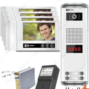 پکیج-کامل-آیفون-تصویری-4-واحدی-تکنما-VDP-D70M@LIGHTIFA.jpg