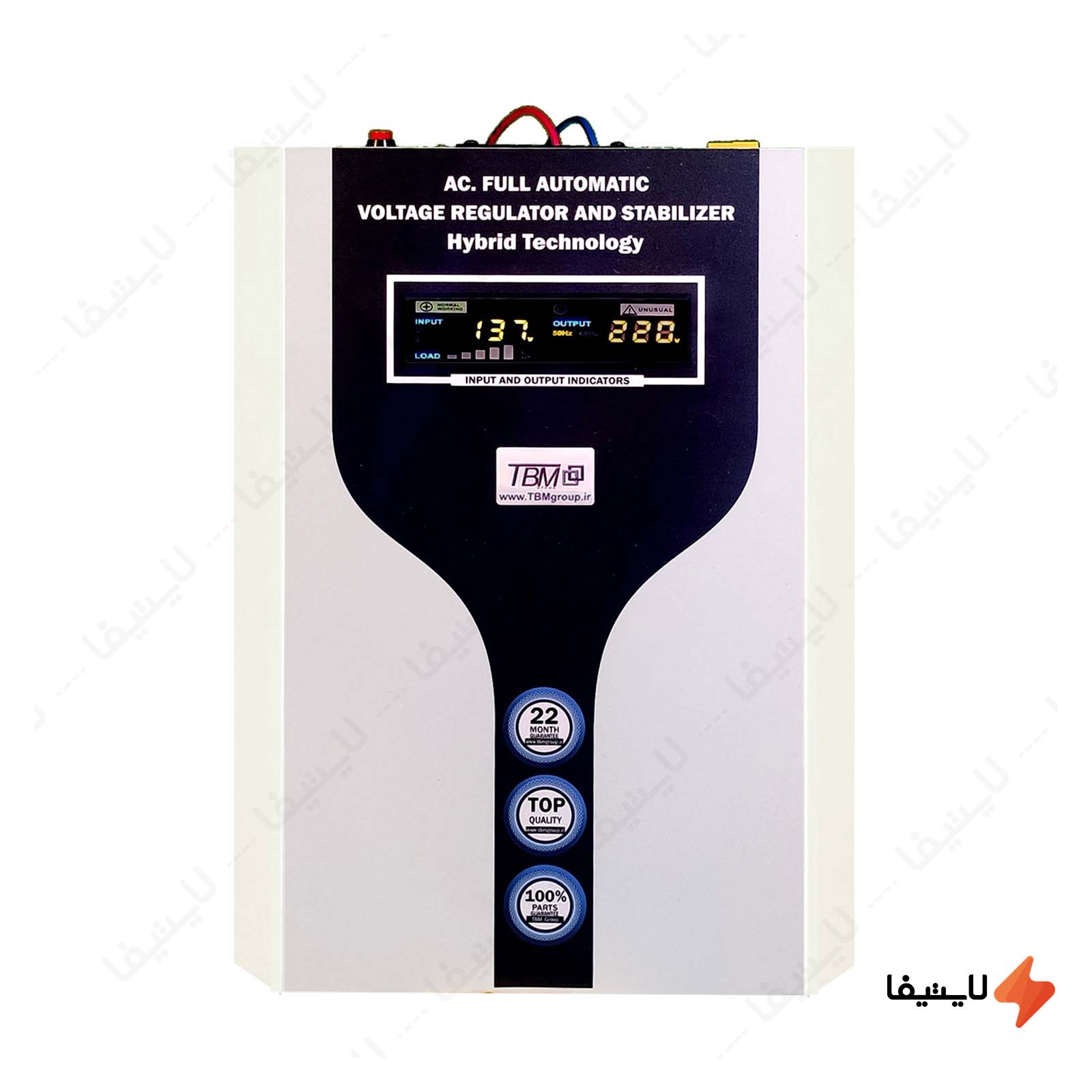 استابلایزر 10KVA هیبرید تکفاز TBM مدل ST استابلایزر-10KVA-هیبرید-تکفاز-TBM-مدل-STB-HSF10K