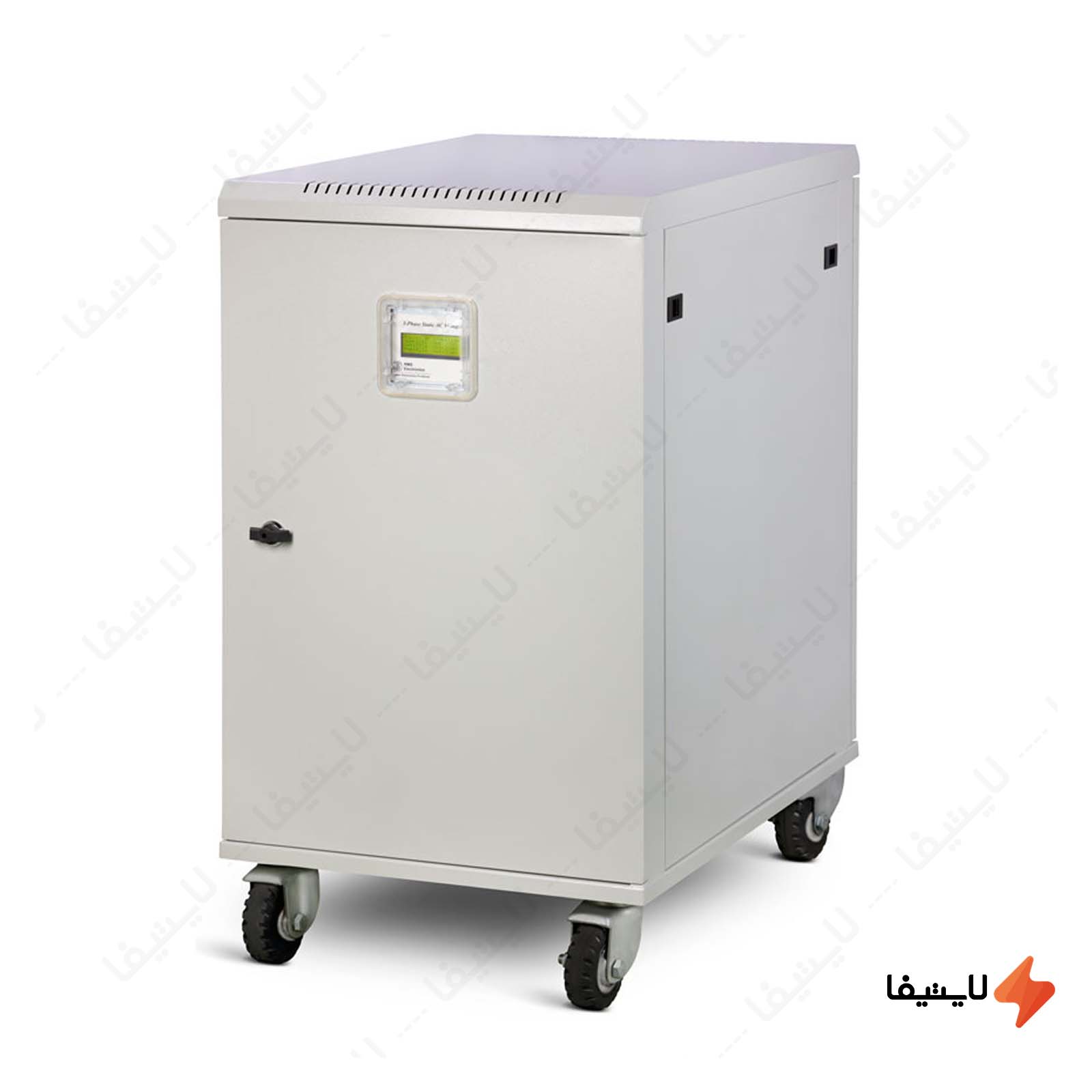 استابلایزر سه فاز هوشمند 60 آمپر 60KVA استابلایزر-سه-فاز-هوشمند-90-آمپر-60KVA-پرنیک-مدل-3XI-60