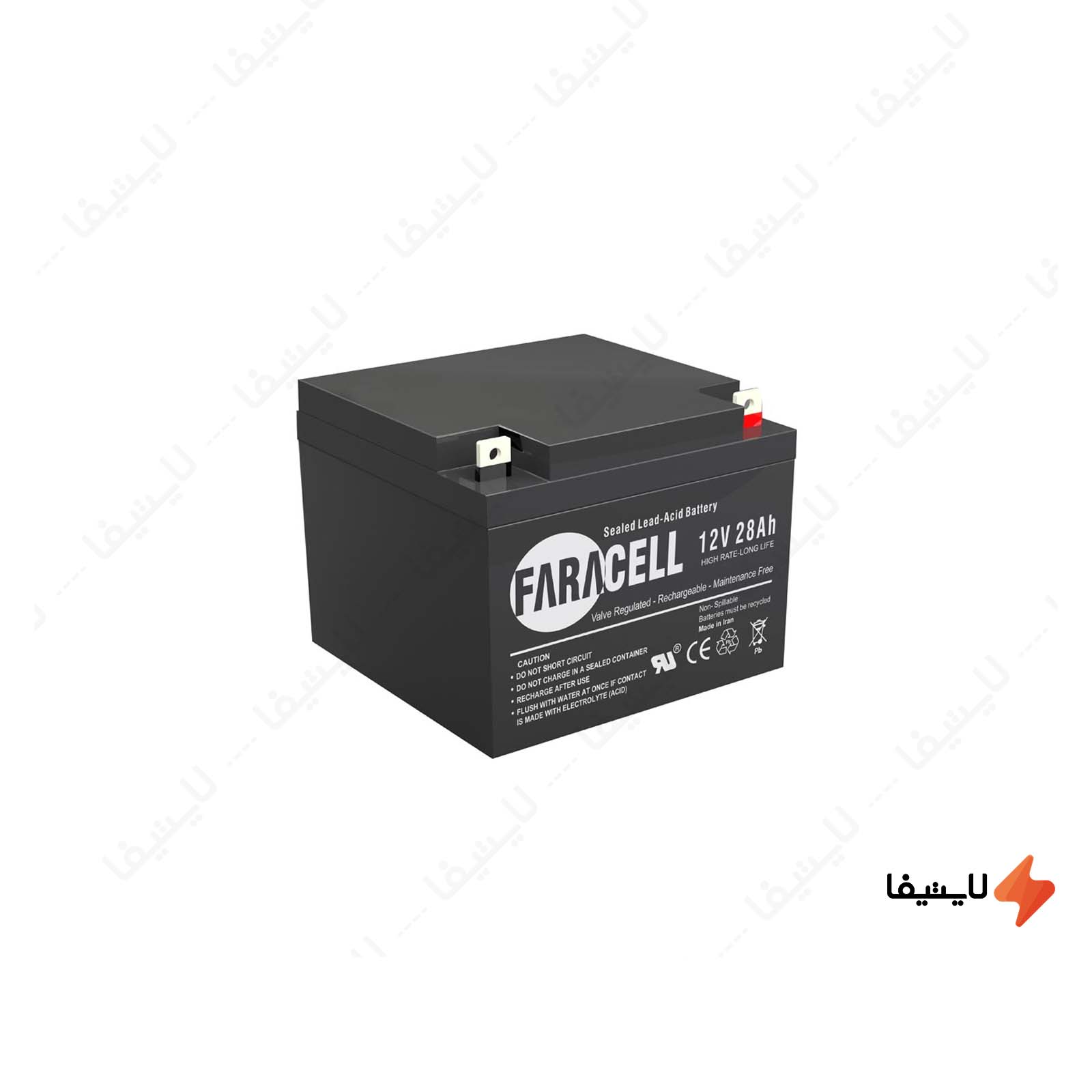 باتری 28 آمپرساعت فاراتل سری Faracell مد باتری-28-آمپرساعت-فاراتل-سری-Faracell-مدل-12V28AH