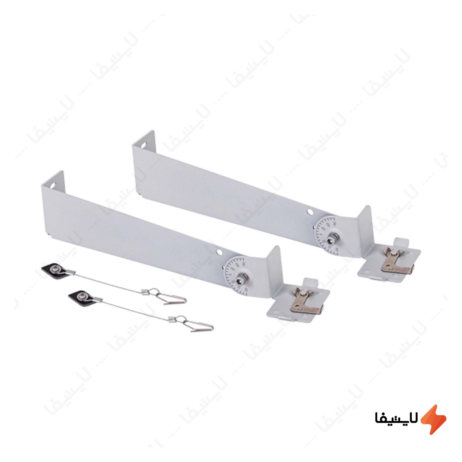 براکت نصب چراغ لدیلاین مازی نور کد W براکت-نصب-چراغ-لدیلاین-مازی-نور-کد-WAL30-Bracket-S-با-فاصله-30-سانتی-متر-از-دیوار