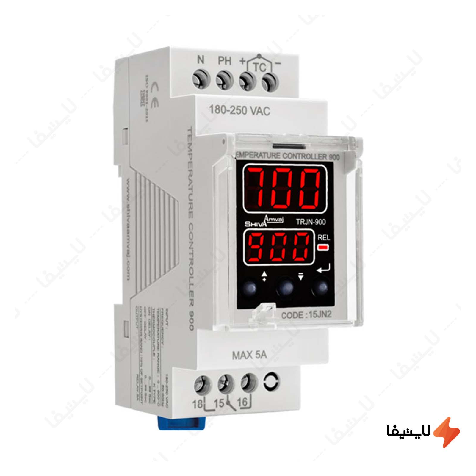 ترموستات 0 تا 900 سری N مدل TRJN-900 کد 15JN2 ترموستات-0-تا-900-سری-N-مدل-TRJN-900-کد-15JN2-شیوا-امواج