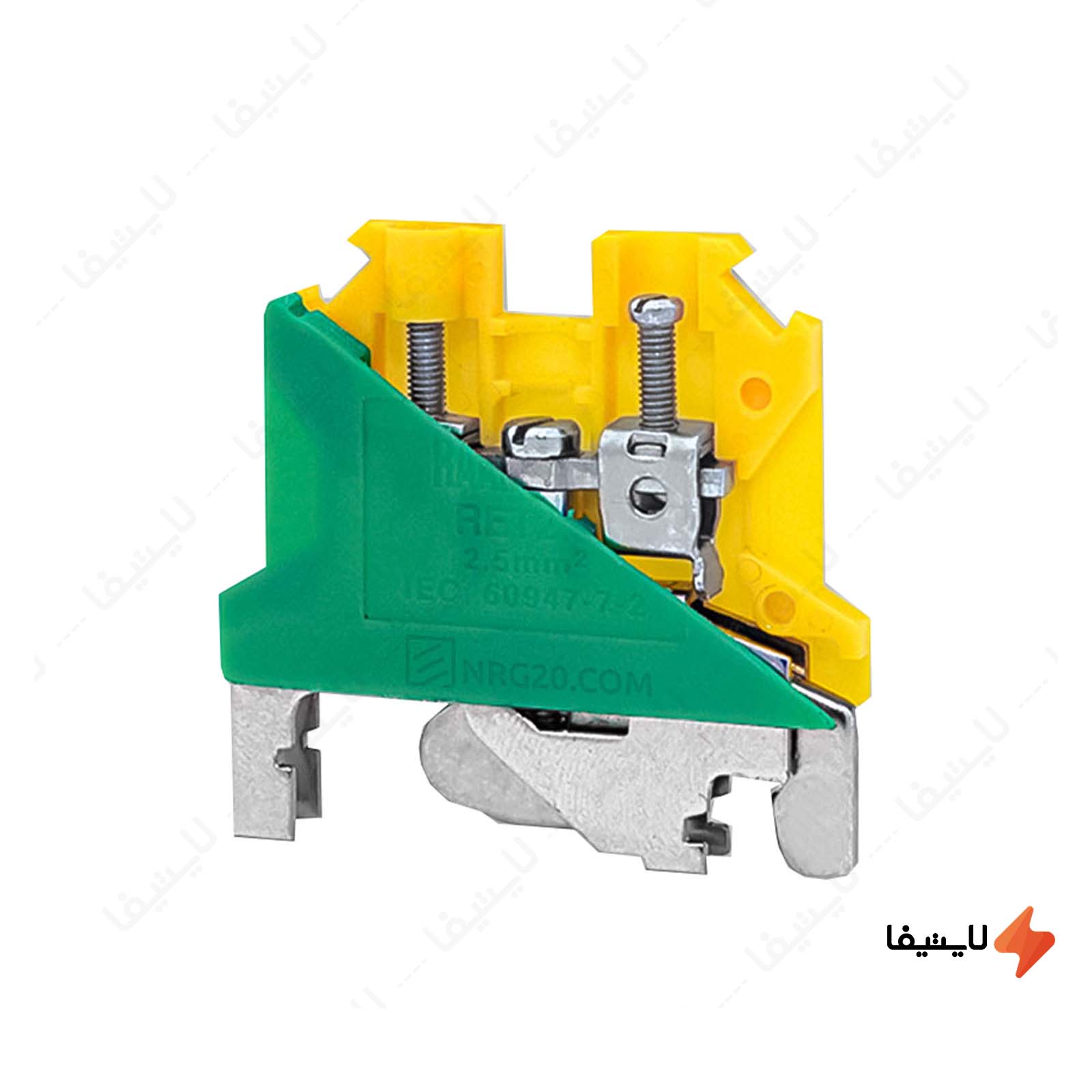 ترمینال ریلی پیچی ارت سایز 2.5 مدل RT-S ترمینال-ریلی-پیچی-ارت-سایز-2