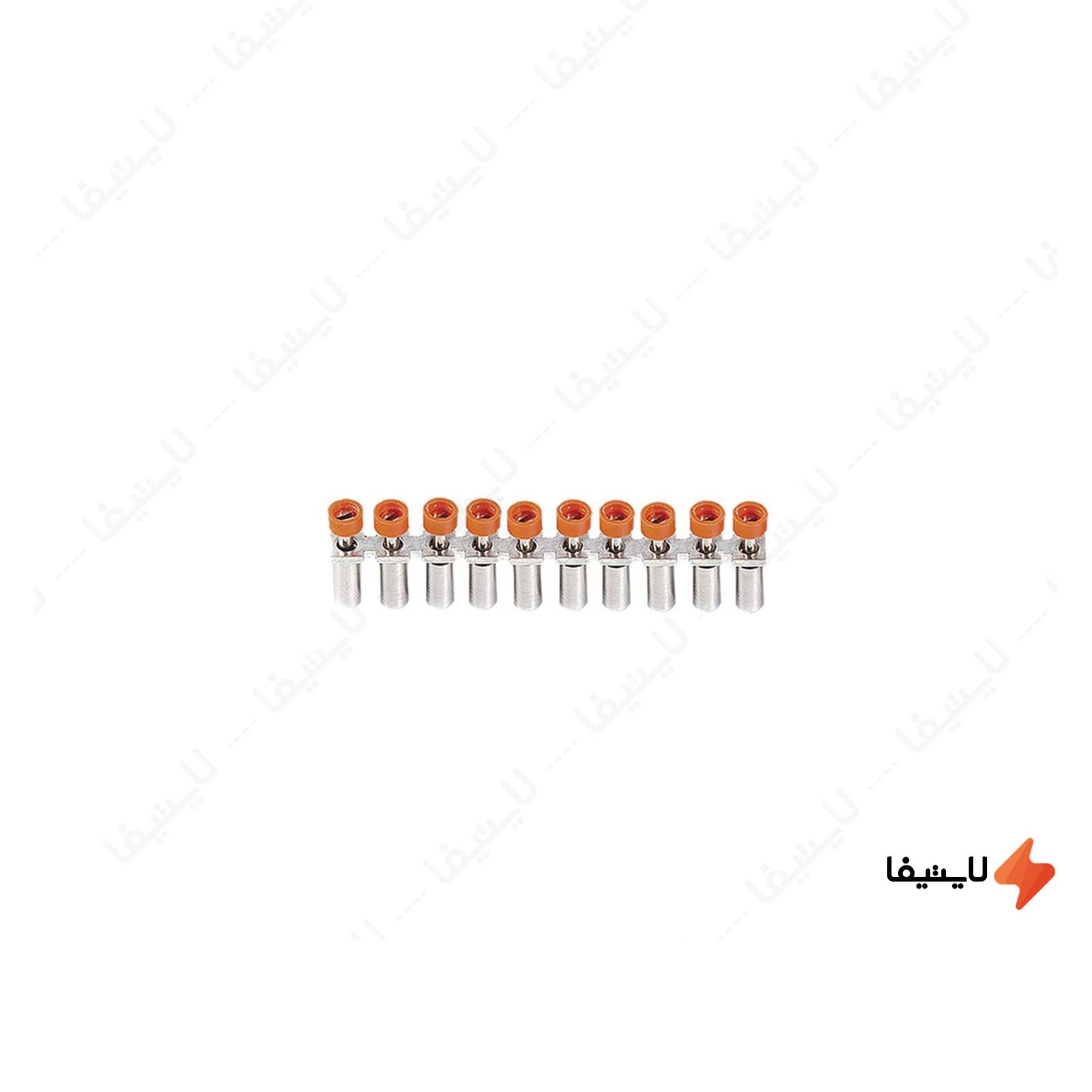 جامپر از بالا ترمینال پیچی 10 خانه س جامپر-از-بالا-ترمینال-پیچی-10-خانه-سایز-4-مدل-CC10-4-رعد-بسته-10-عددی