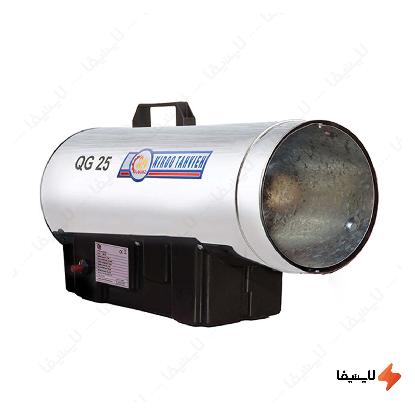 جت هیتر 25 کیلووات گاز مایع نیرو تهو جت-هیتر-25-کیلووات-گاز-مایع-نیرو-تهویه-البرز-مدل-QG-25