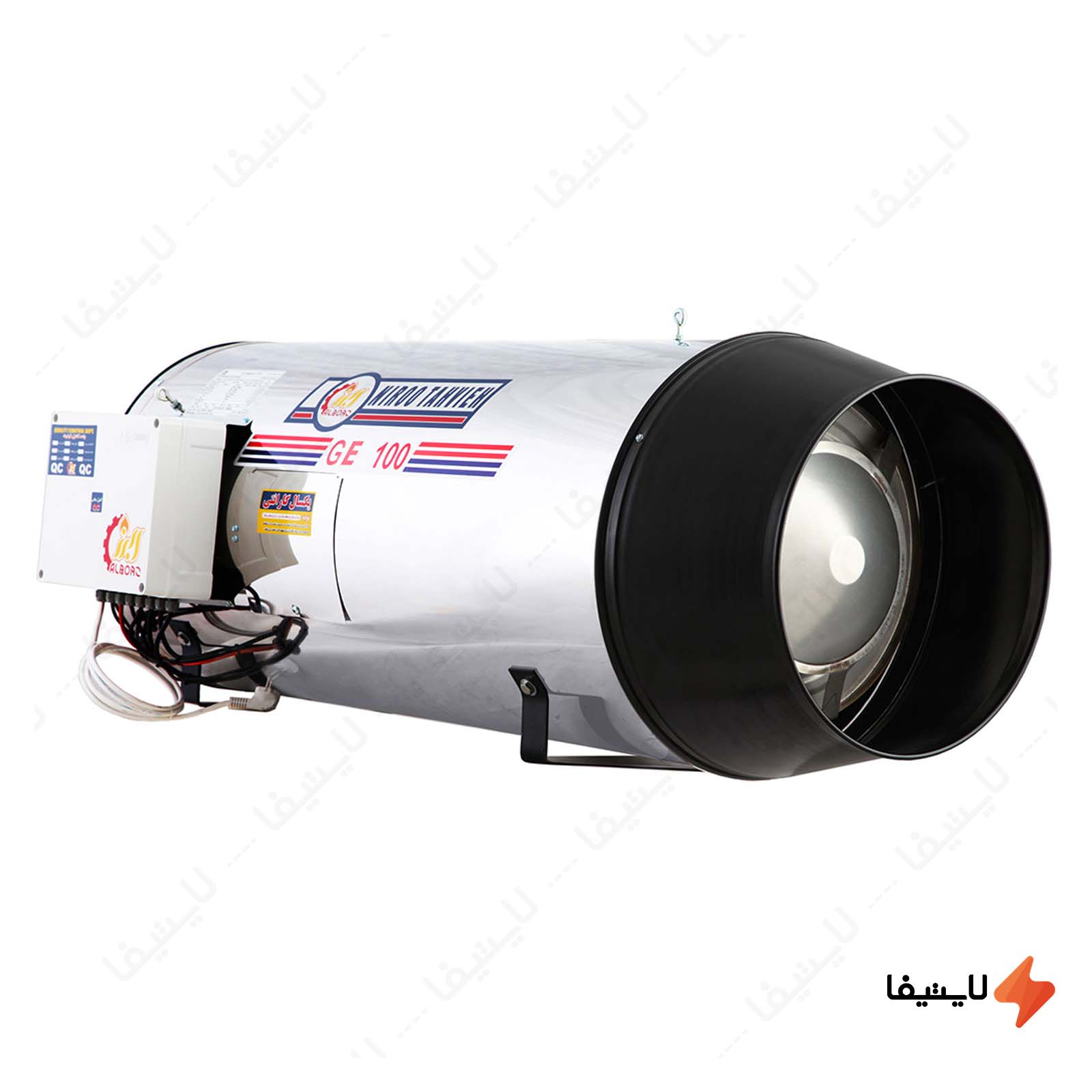 جت هیتر گازی 100 هزار کیلو کالری نیرو جت-هیتر-گازی-100-هزار-کیلو-کالری-نیرو-تهویه-البرز-مدل-GE-100