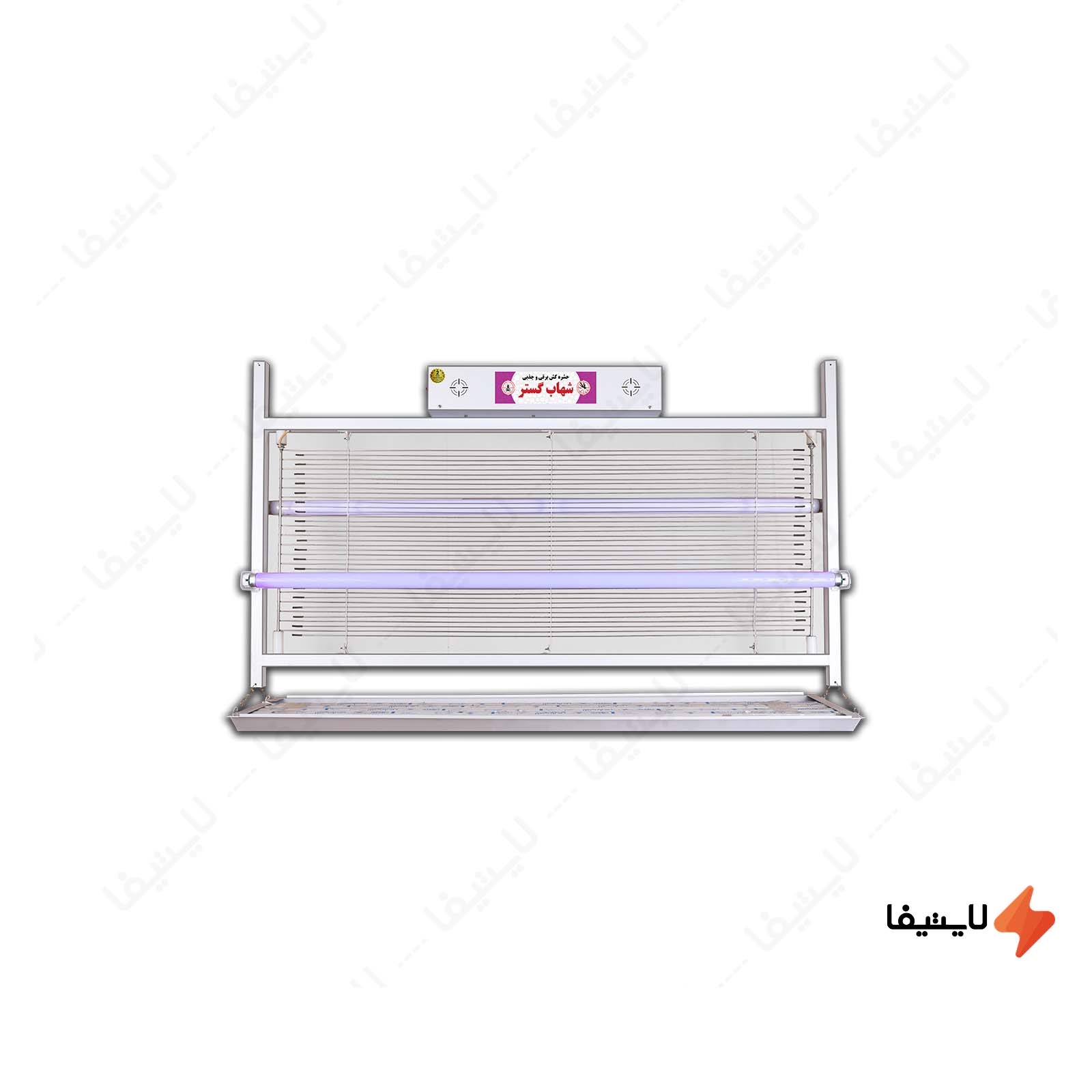 حشره کش برقی جذبی صنعتی 40*2 وات UV شها حشره-کش-برقی-جذبی-صنعتی-2-در-40-وات-UV-شهاب-گستر-مدل-FUV2x40WS