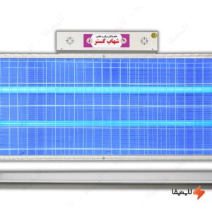 حشره-کش-برقی-جذبی-صنعتی-2-در-40-وات-حفاظ‌دار-شهاب-گستر-مدل-FM2X40WHS