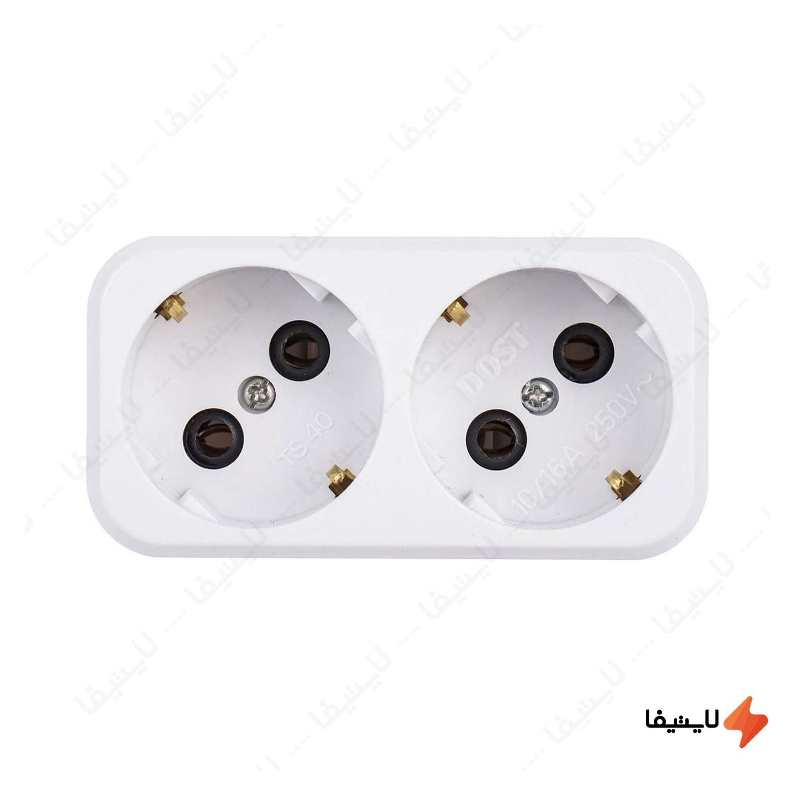 رابط 2 خانه ارت دار دو شاخه خیام الک رابط-2-خانه-ارت-دار-دو-شاخه-خیام-الکتریک-مدل-سهند