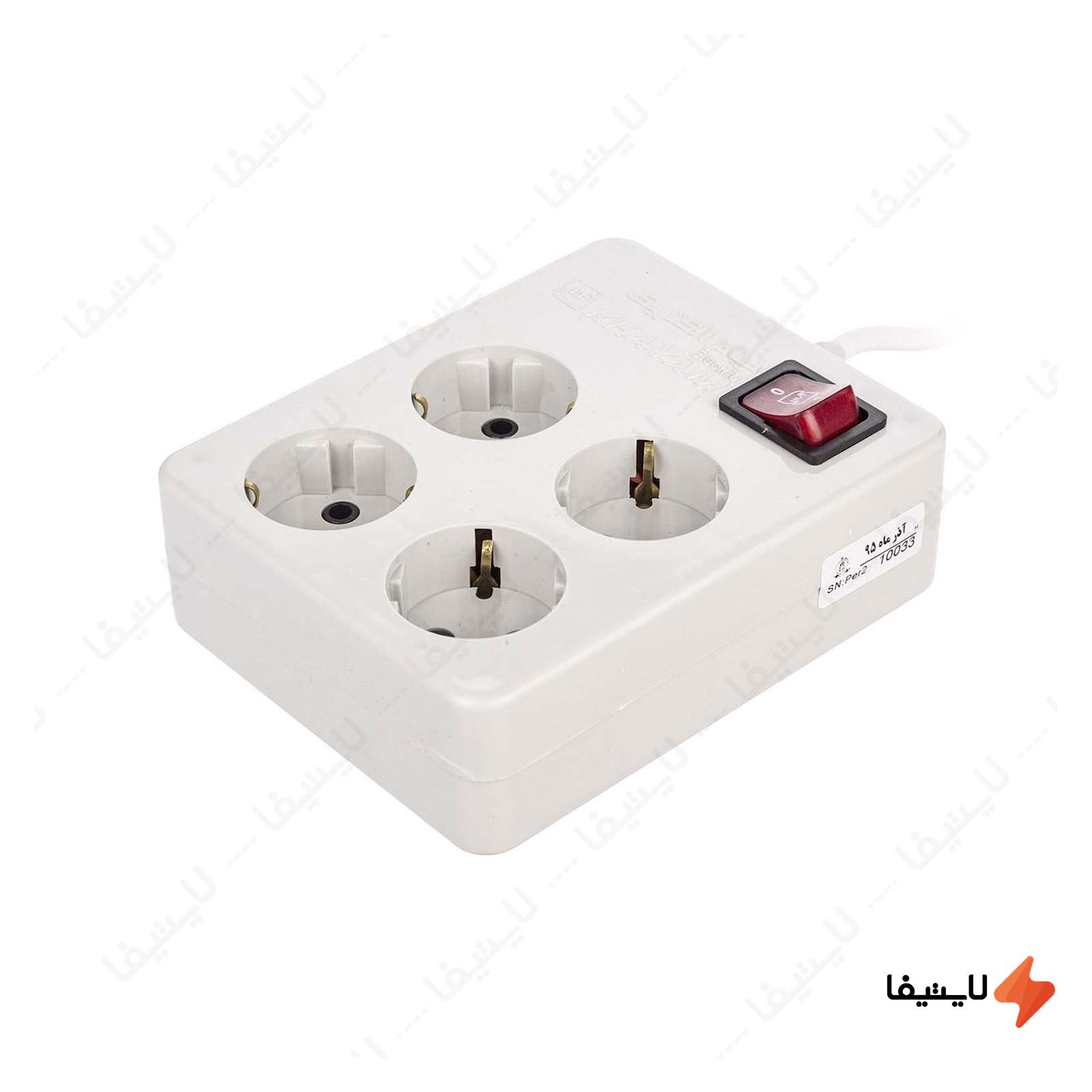 رابط 4 خانه خیام الکتریک مدل پرشین ب رابط-4-خانه-خیام-الکتریک-مدل-پرشین-با-کابل-5-متری