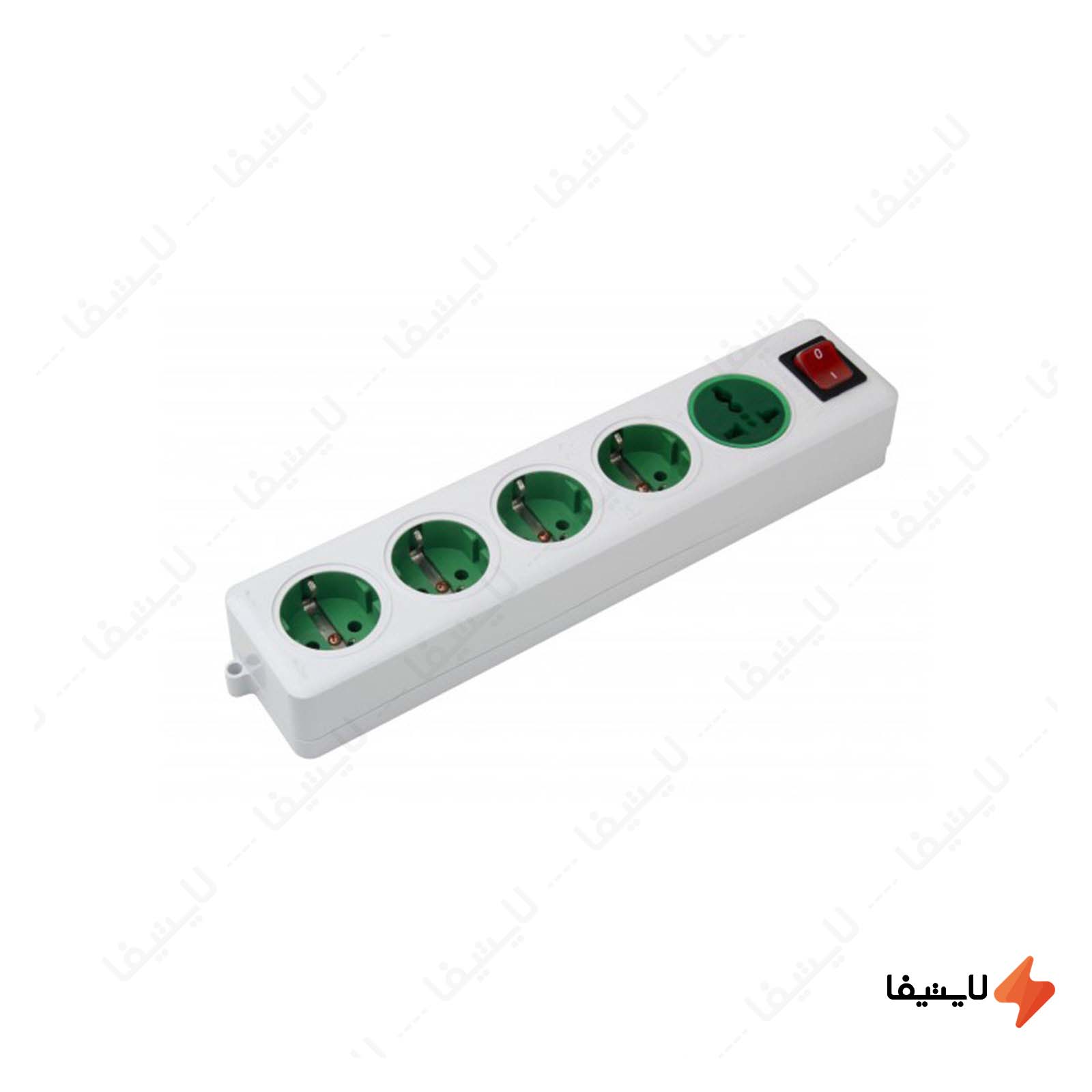 رابط 5 خانه ارت دار فردان الکتریک 3220 رابط-5-خانه-ارت-دار-فردان-الکتریک-32201-مدل-مولتی-با-کابل-1