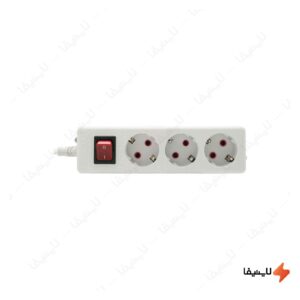 رابط-سه-خانه-ارت-دار-فردان-الکتریک-31103-با-کابل-3-متر