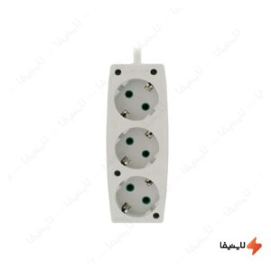 رابط-سه-خانه-ارت-دار-فردان-الکتریک-31117-مدل-صبا-بدون-سیم