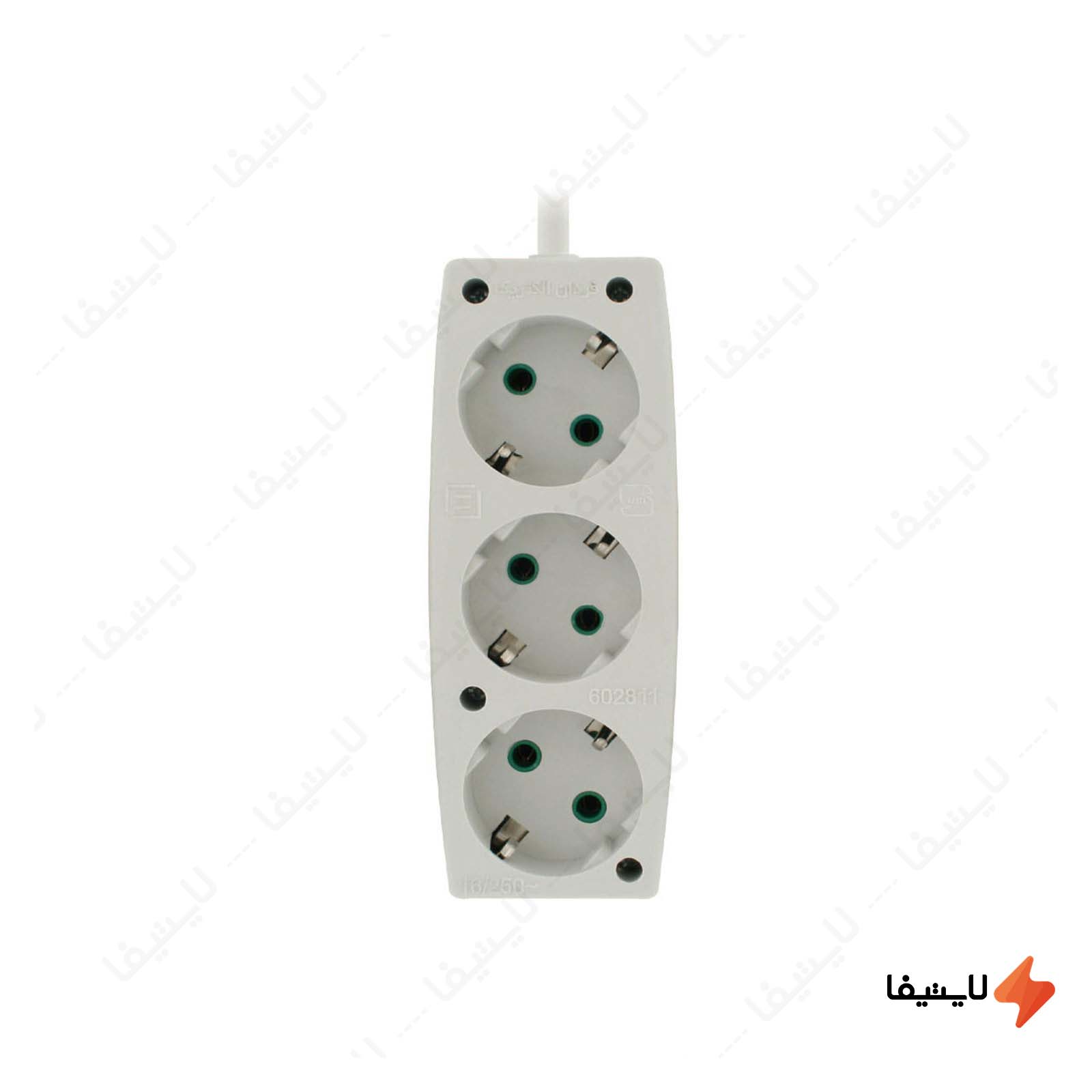رابط سه خانه ارت دار فردان الکتریک 3 رابط-سه-خانه-ارت-دار-فردان-الکتریک-31118-مدل-صبا-با-کابل-1