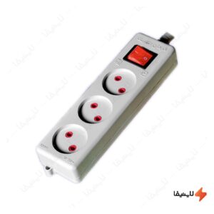رابط-سه-خانه-بدون-ارت-فردان-الکتریک-31109-بدون-سیم