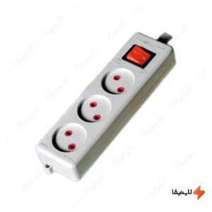 رابط-سه-خانه-بدون-ارت-فردان-الکتریک-31110-با-کابل-1