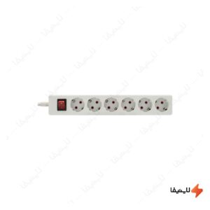 رابط-شش-خانه-ارت-دار-فردان-الکتریک-31303-با-کابل-3-متر