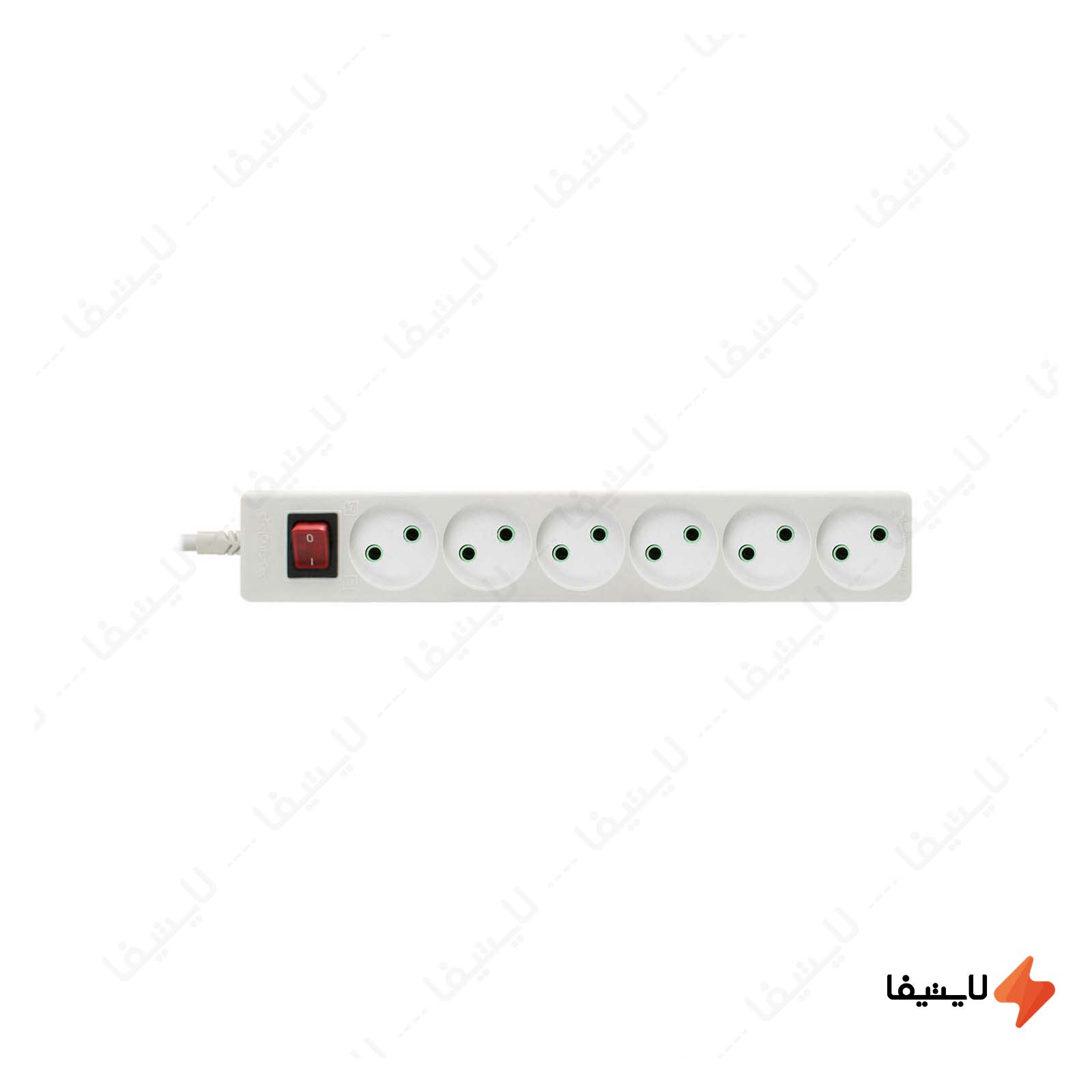 رابط شش خانه بدون ارت فردان الکتریک رابط-شش-خانه-بدون-ارت-فردان-الکتریک-40067-با-کابل-1