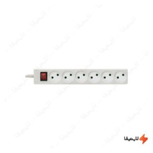 رابط-شش-خانه-بدون-ارت-فردان-الکتریک-40074-بدون-سیم