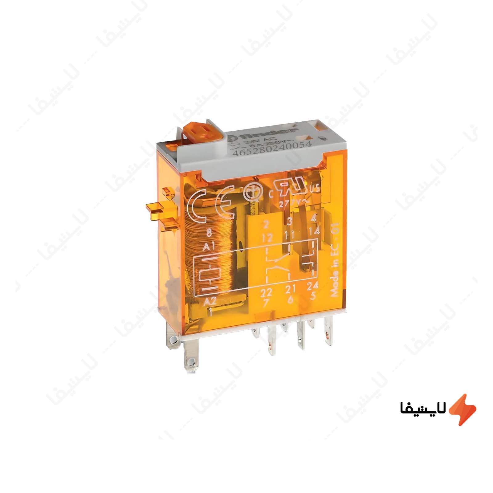 رله-شیشه-ای-8-پایه-2-کنتاکت-24-ولت-DC-فیندر-کد-46.52.9.024.0040@LIGHTIFA.jpg رله-شیشه-ای-8-پایه-2-کنتاکت-24-ولت-DC-فیندر-کد-46