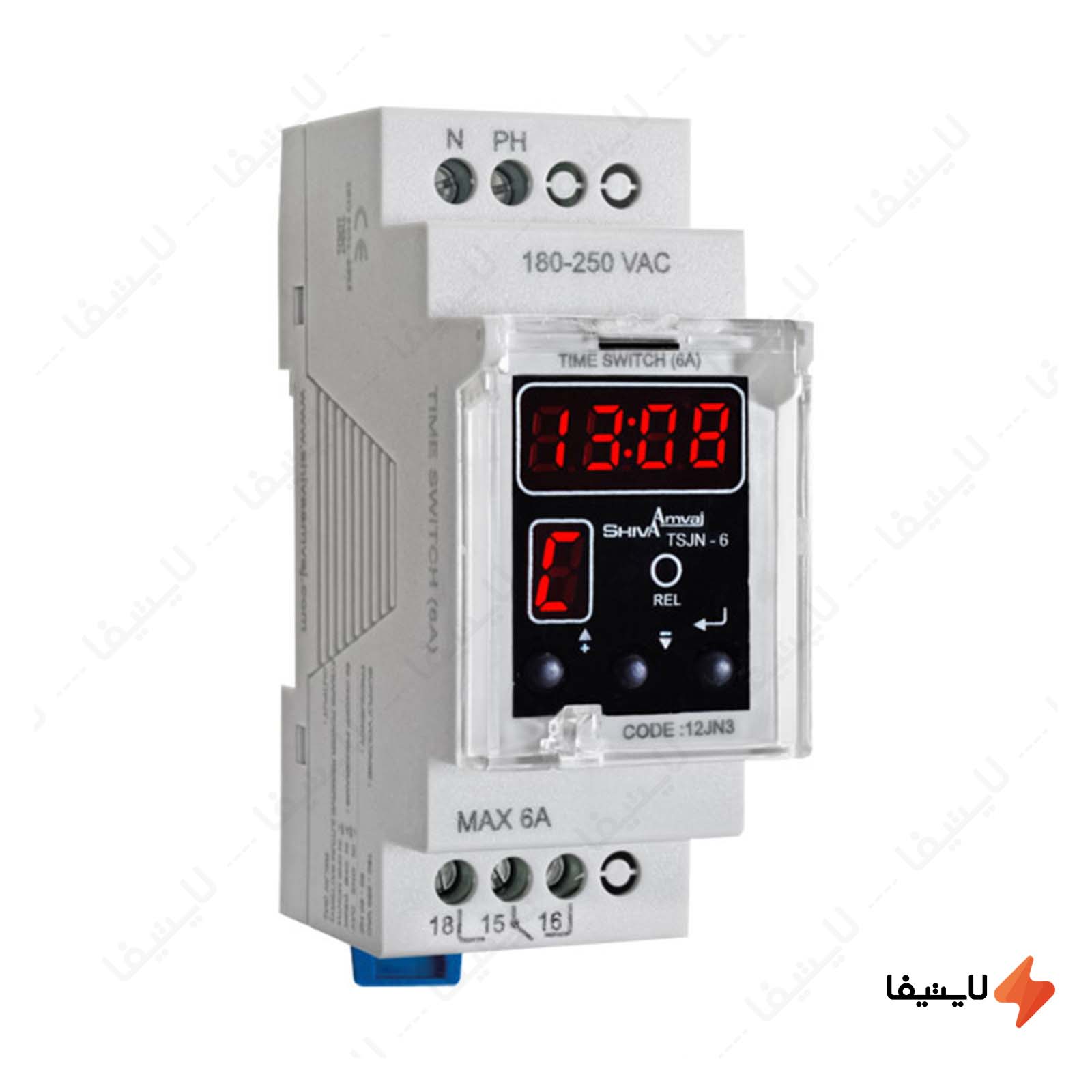 ساعت فرمان 6A سری N مدل TSJN-6 شیوا اموا ساعت-فرمان-6A-سری-N-مدل-TSJN-6-شیوا-امواج-کد-12JN3