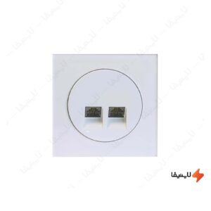 سوکت-تلفن-دوقلو-دلند-پلاس-مدل-آوا-پلکسی
