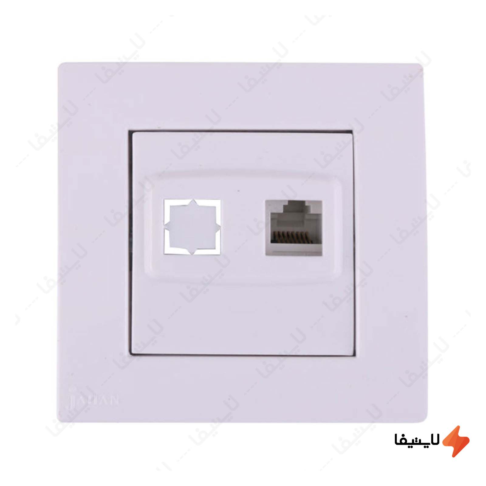 سوکت شبکه cat6 جهان الکتریک مدل کارن سوکت-شبکه-cat6-جهان-الکتریک-مدل-کارن