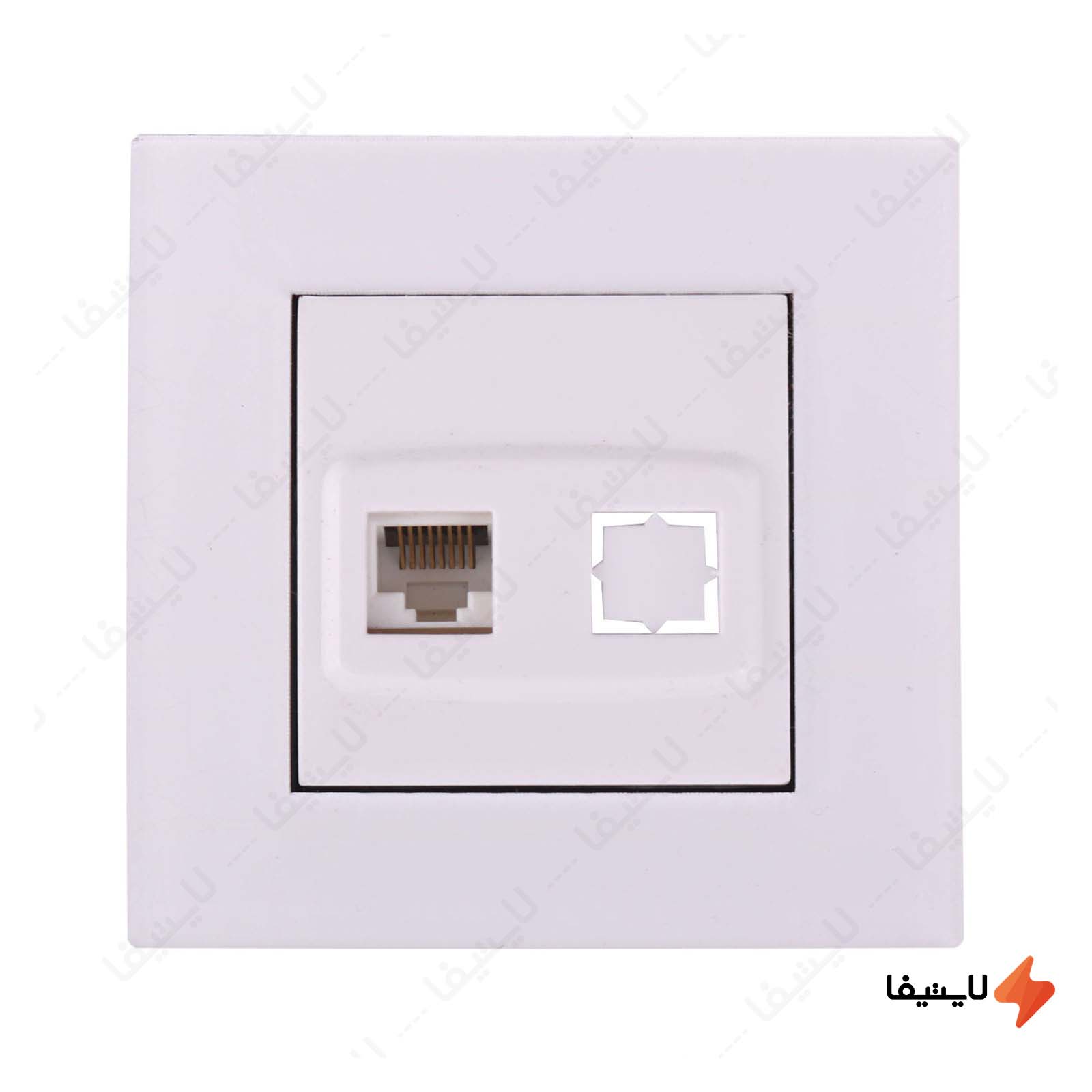 سوکت شبکه cat6 جهان الکتریک مدل کریست سوکت-شبکه-cat6-جهان-الکتریک-مدل-کریستال