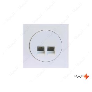 سوکت-شبکه-cat6-دلند-پلاس-مدل-آوا-پلکسی