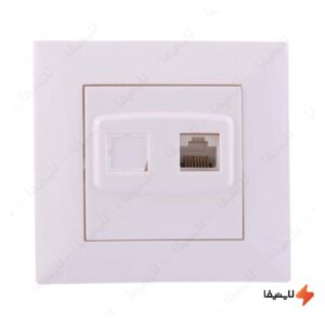 سوکت-شبکه-cat6cat6-جهان-الکتریک-مدل-آیسان