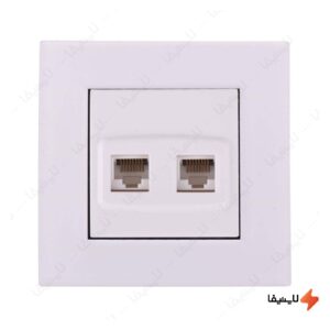 سوکت-شبکه-cat6cat6-جهان-الکتریک-مدل-کریستال