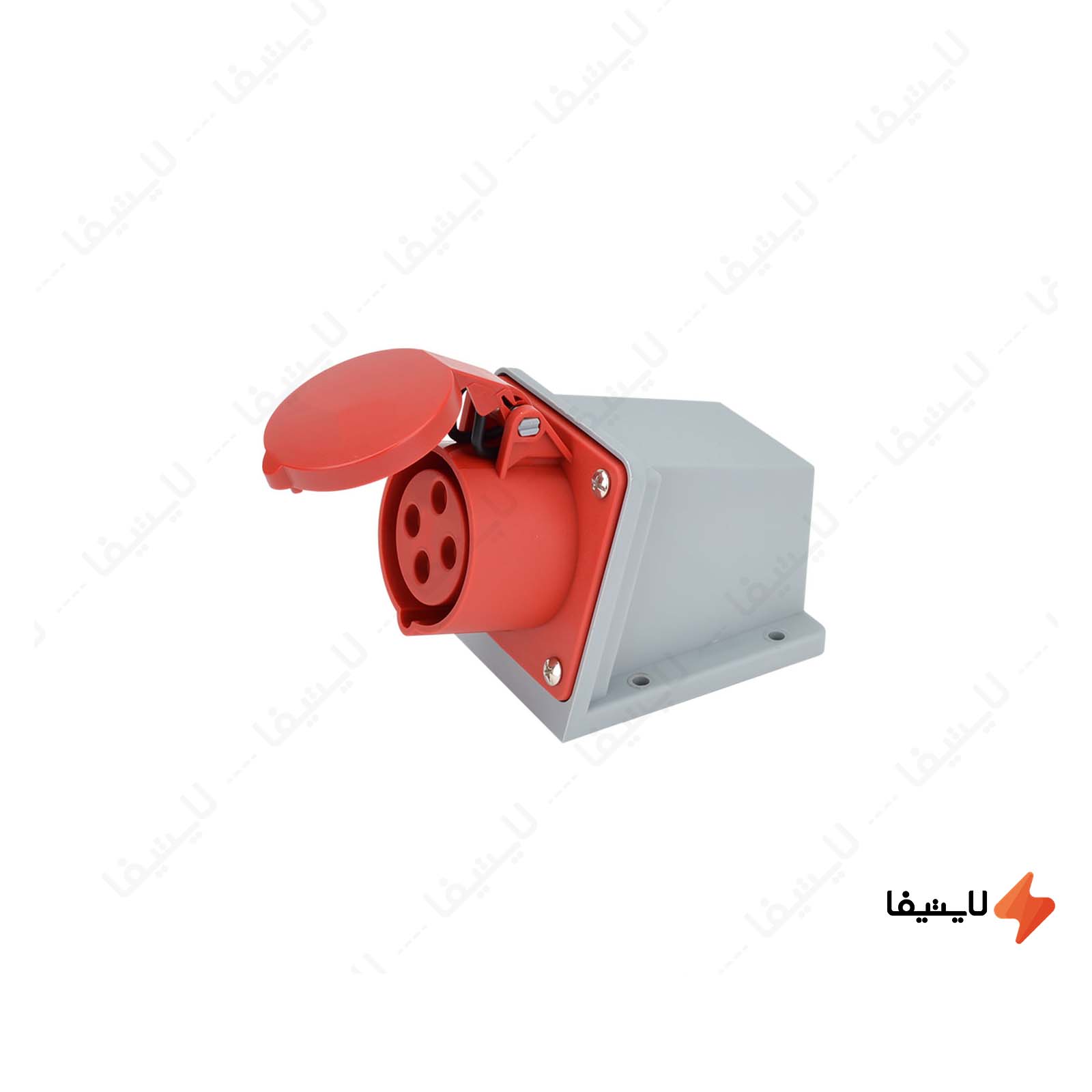 سوکت صنعتی 5 در 32 مادگی دیواری پارس سوکت-صنعتی-5-در-32-مادگی-دیواری-پارس-فانال-مدل-PF-125