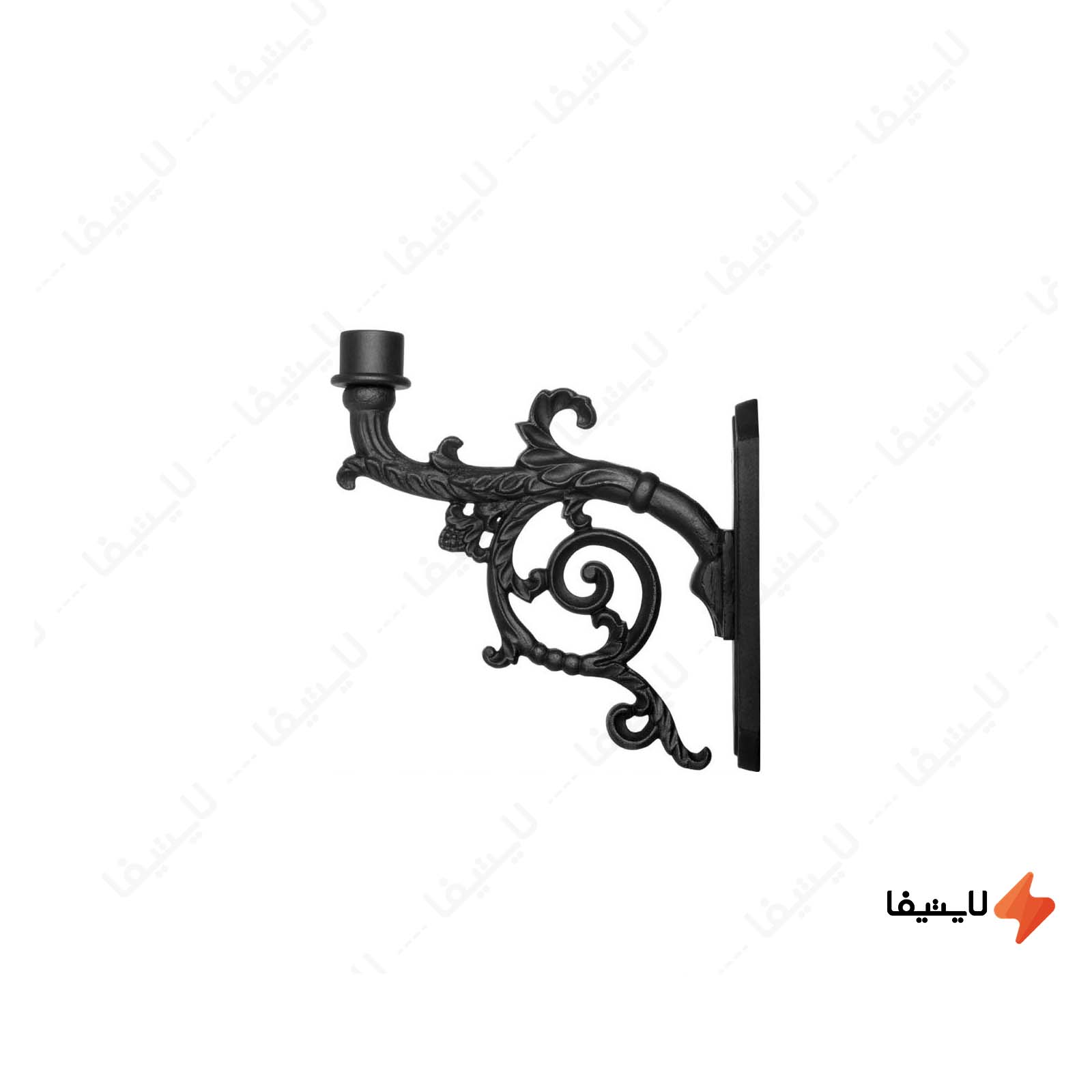 شاخه چراغ تک شاخه شب تاب مدل پیچک شاخه-چراغ-تک-شاخه-شب-تاب-مدل-پیچک