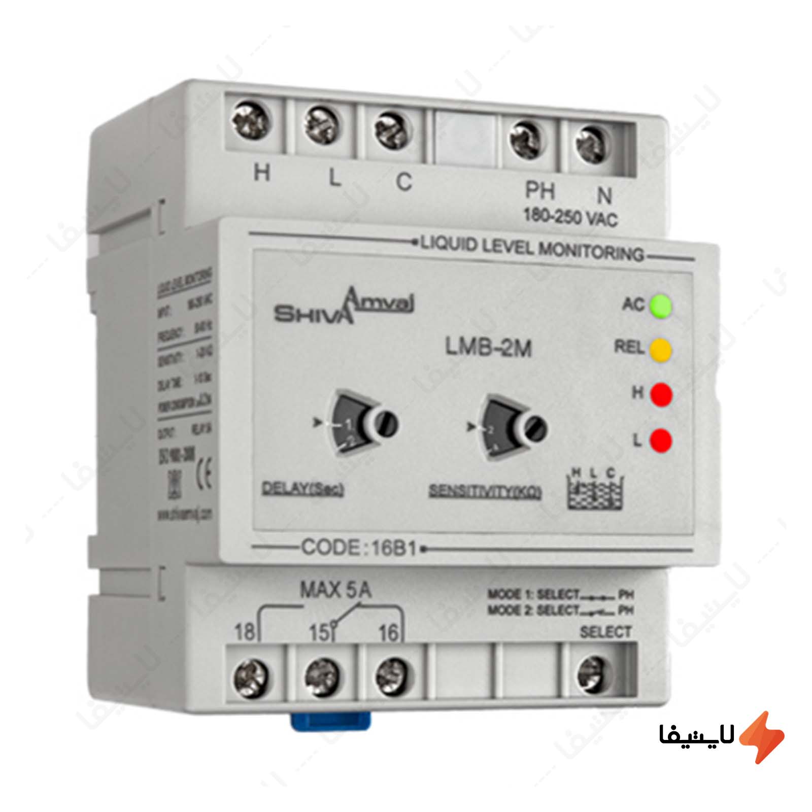 فلوتر الکترونیکی تایمر دار مدل LMB-2M فلوتر-الکترونیکی-تایمر-دار-مدل-LMB-2M-کد-16B1-شیوا-امواج