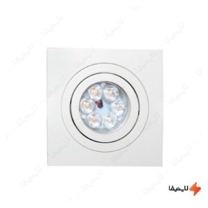 قاب-هالوژن-مربعی-برش-۸-فاین-الکتریک-مدل-FEC-1047