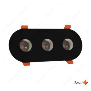 قاب-چراغ-سقفی-توکار-دارک-لایت-ستاره-شمال-مدل-DRC2-3