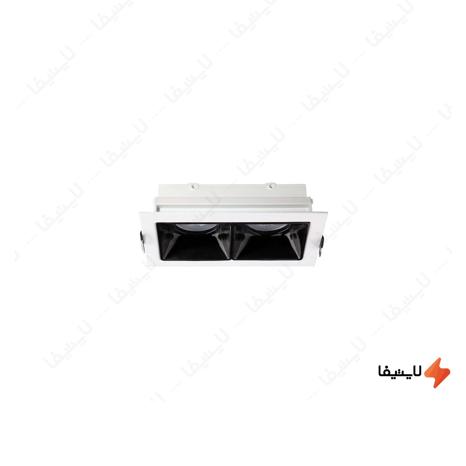چراغ سقفی توکار شعاع مدل SH-6202 قاب-چراغ-سقفی-توکار-شعاع-مدل-SH-6202
