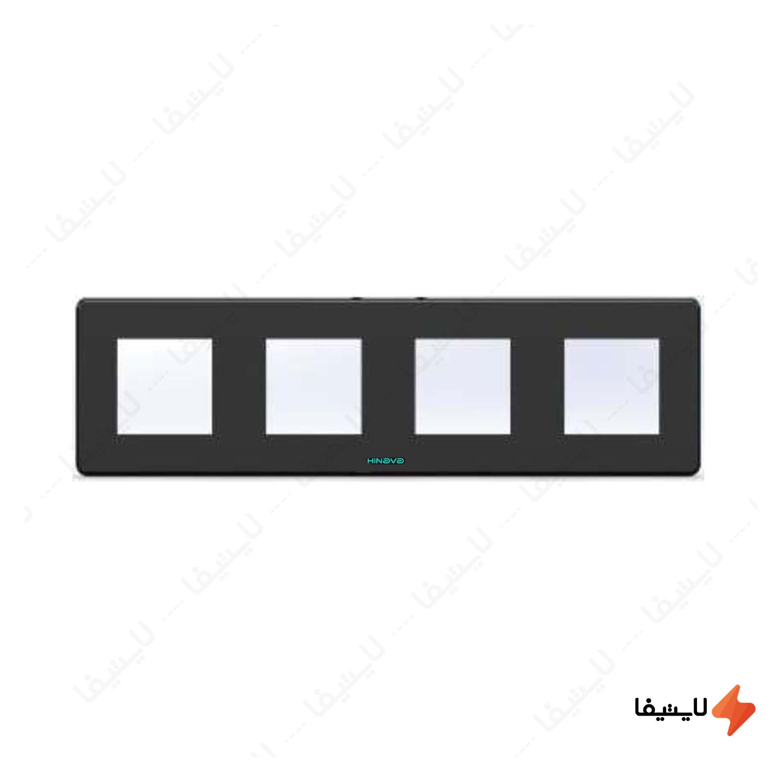 قاب چهار خانه کلید و پریز هیناوا مد قاب-چهار-خانه-کلید-و-پریز-هیناوا-مدل-تیتان-کد-کد-HTF10411