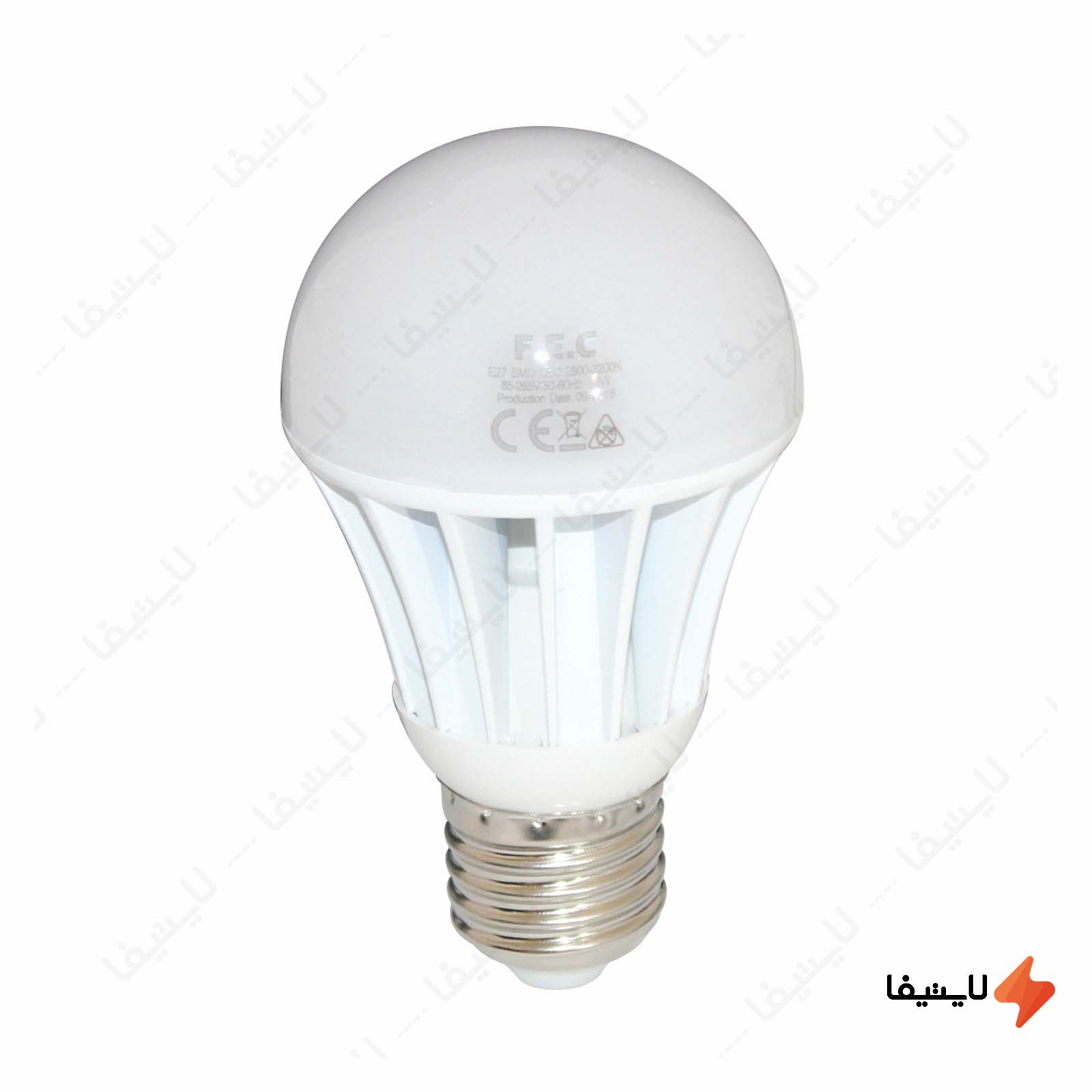 لامپ حبابی 12 وات SMD فاین الکتریک FEC-A6 لامپ-حبابی-12-وات-SMD-فاین-الکتریک-FEC-A60-پایه-E27