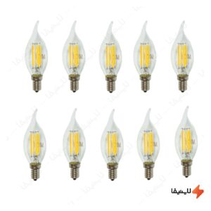لامپ-دکوراتیو-فیلامنتی-6-وات-اشکی-مدل-4-پر-C35-بسته-12-عددی