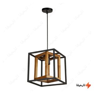 لوستر-آویز-تک-شعله-چشمه-نور-کد-22211BK