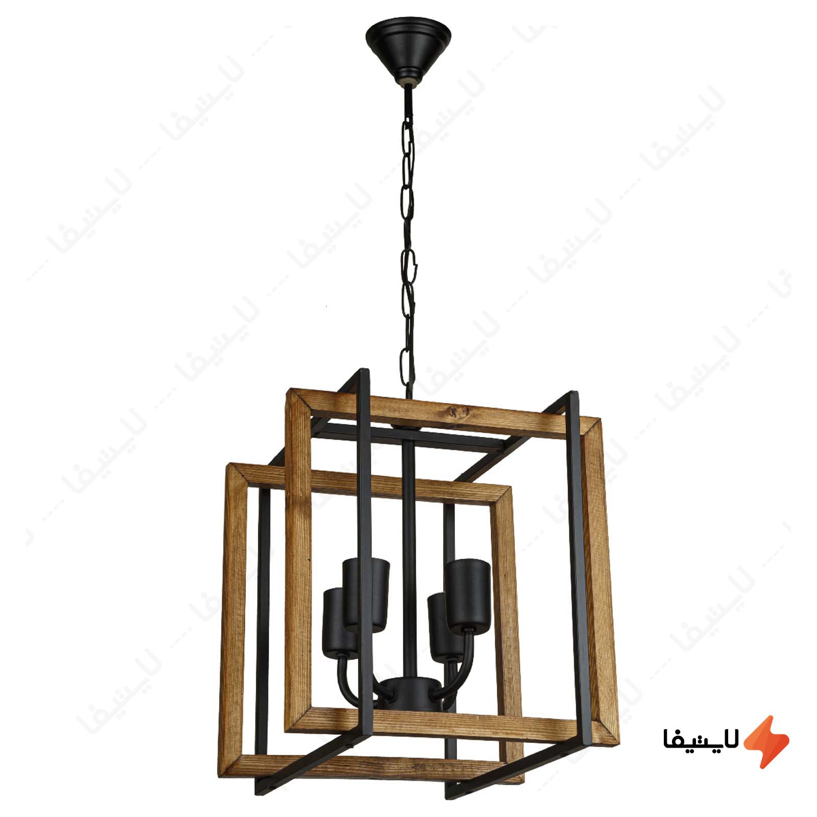 لوستر آویز چهار شعله چشمه نور کد 2215/ لوستر-آویز-چهار-شعله-چشمه-نور-کد-22154