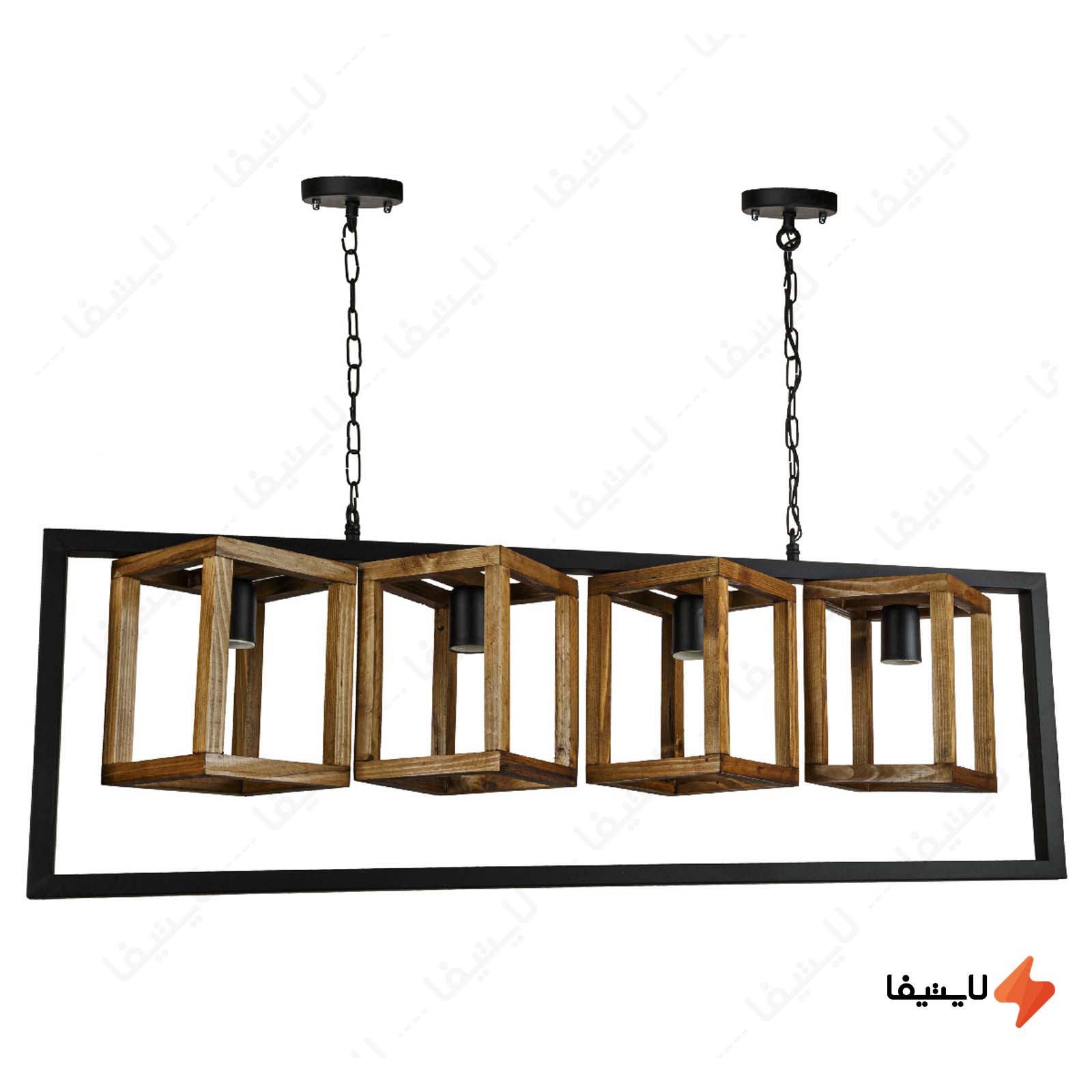 لوستر آویز چهار شعله چشمه نور کد 2220/ لوستر-آویز-چهار-شعله-چشمه-نور-کد-22204