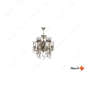 لوستر-دایکاست-هشت-شعله-چشمه-نور-کد-M35754-4-A