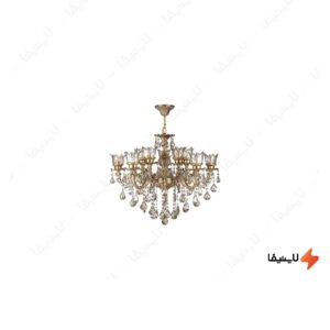 لوستر-دایکاست-۱۰-شعله-چشمه-نور-مدل-S35965-5-A