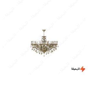لوستر-دایکاست-۱۲-شعله-چشمه-نور-مدل-M34146-6-A